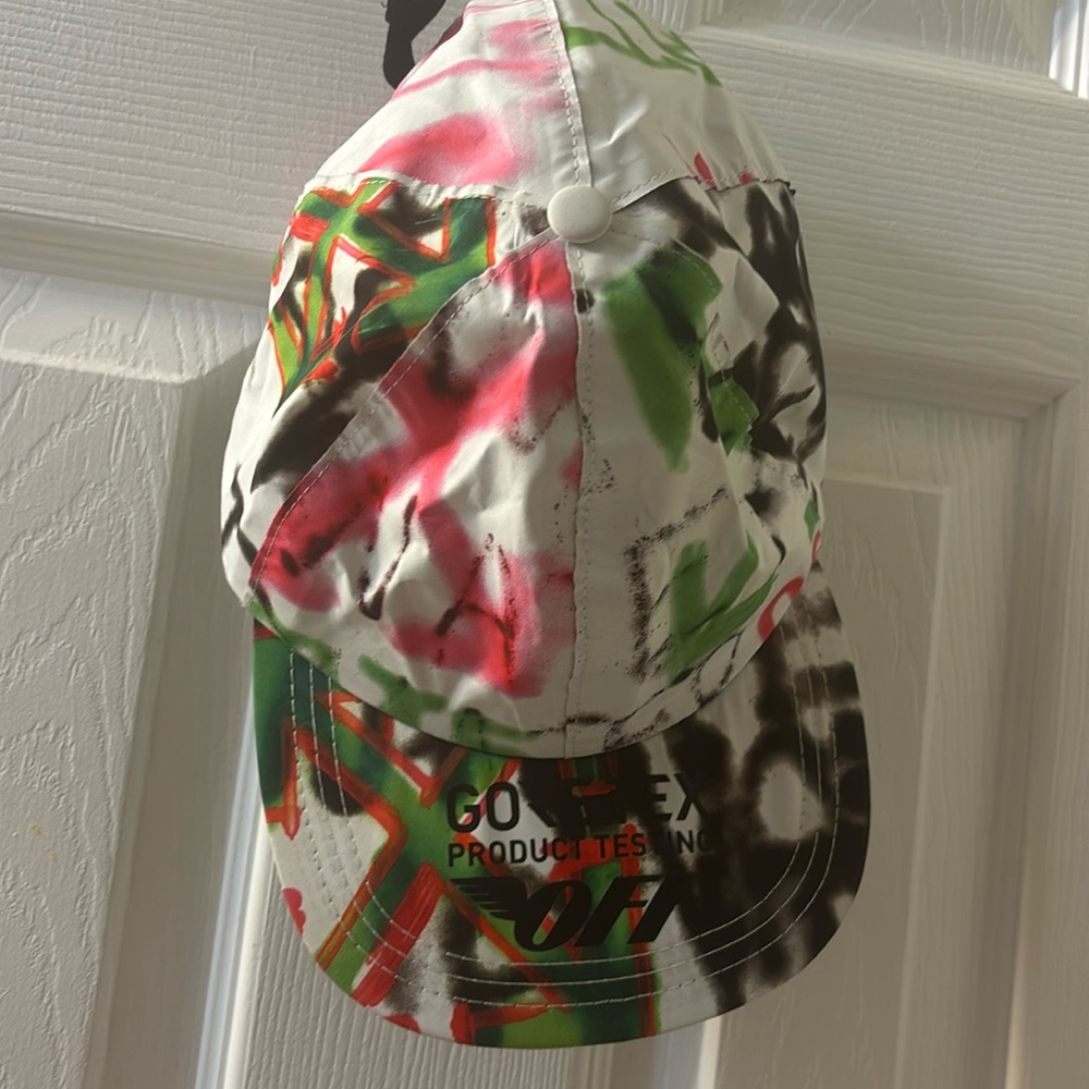 Virgil Off-White x Goretex Graffiti Print Hat